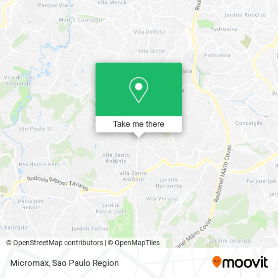 Mapa Micromax