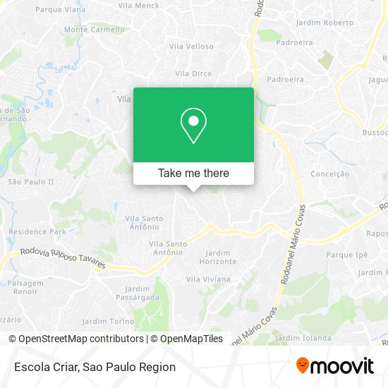 Escola Criar map