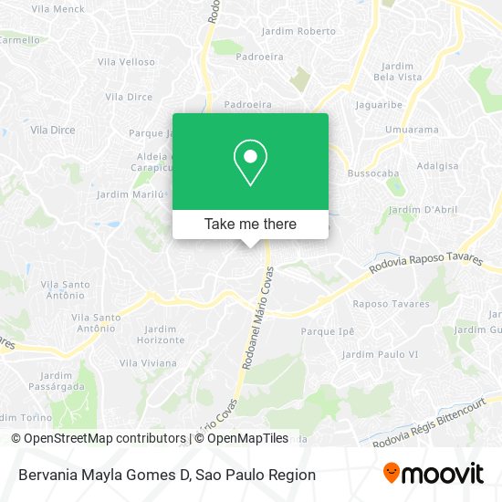 Bervania Mayla Gomes D map