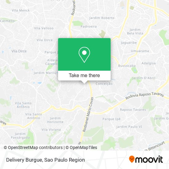 Delivery Burgue map