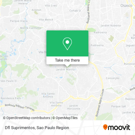 Dfl Suprimentos map