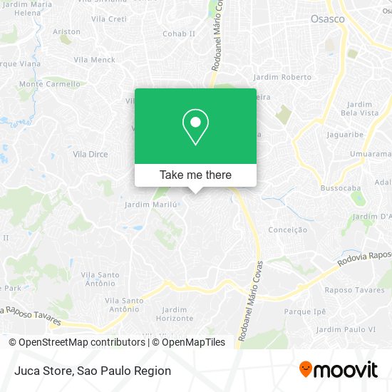 Juca Store map