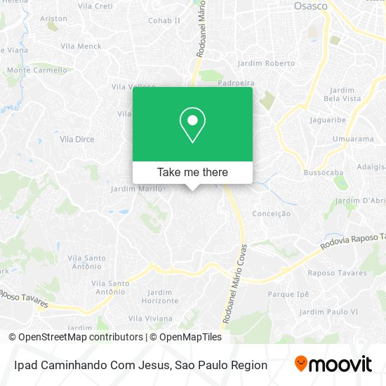 Ipad Caminhando Com Jesus map