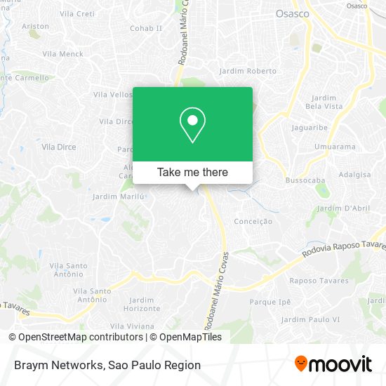 Braym Networks map