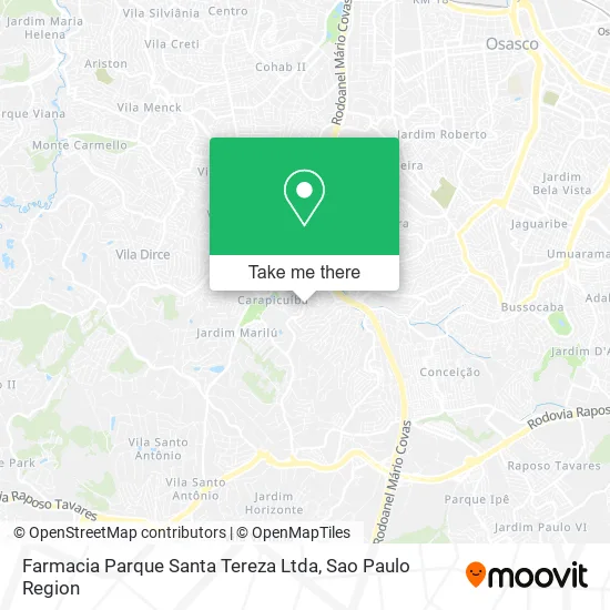 Farmacia Parque Santa Tereza Ltda map
