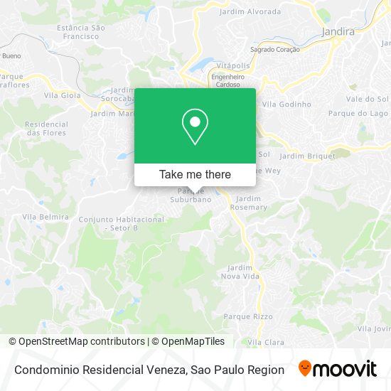 Condominio Residencial Veneza map