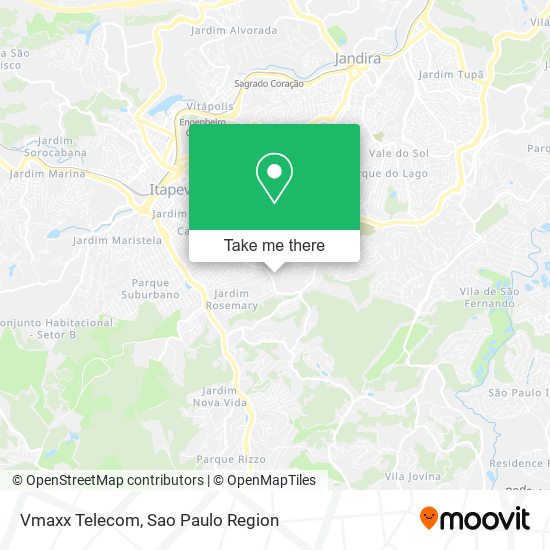 Mapa Vmaxx Telecom