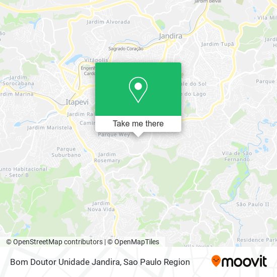 Bom Doutor Unidade Jandira map