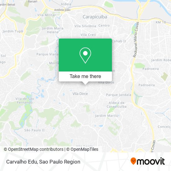 Carvalho Edu map