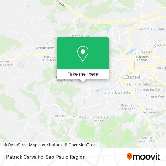 Patrick Carvalho map