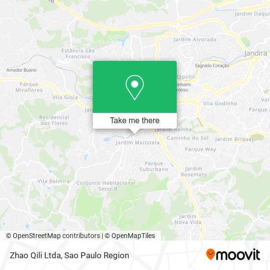 Mapa Zhao Qili Ltda