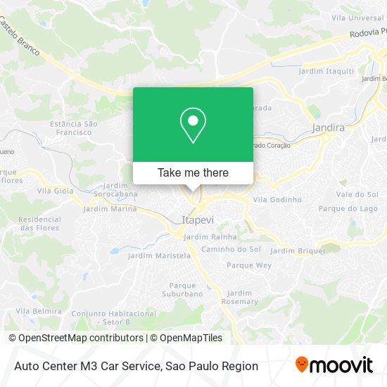 Auto Center M3 Car Service map