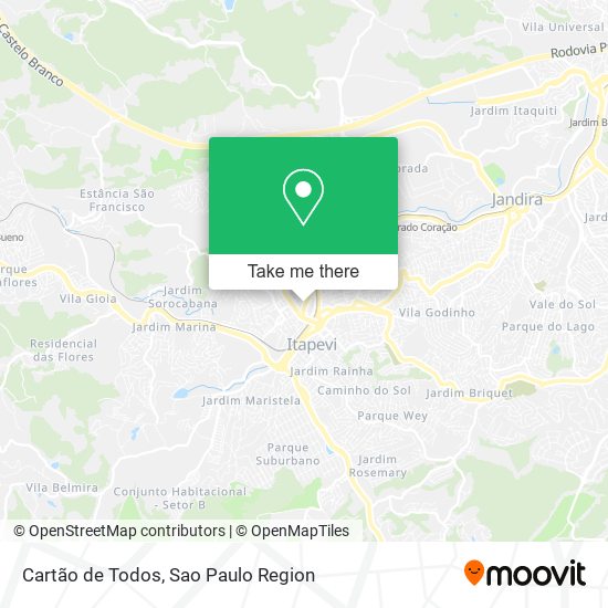 Cartão de Todos map