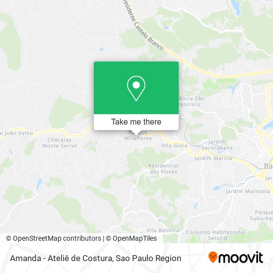 Amanda - Ateliê de Costura map