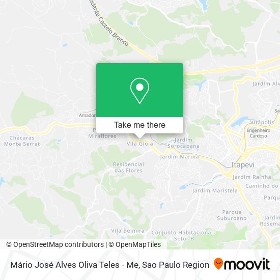 Mário José Alves Oliva Teles - Me map
