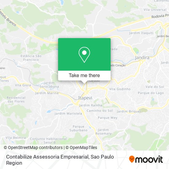 Contabilize Assessoria Empresarial map