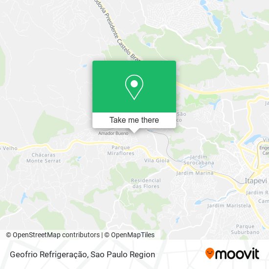 Geofrio Refrigeração map