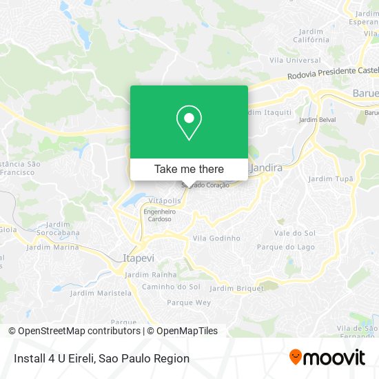 Install 4 U Eireli map