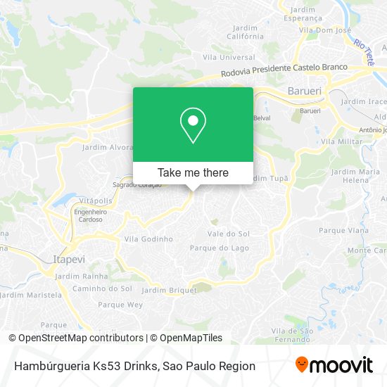 Hambúrgueria Ks53 Drinks map