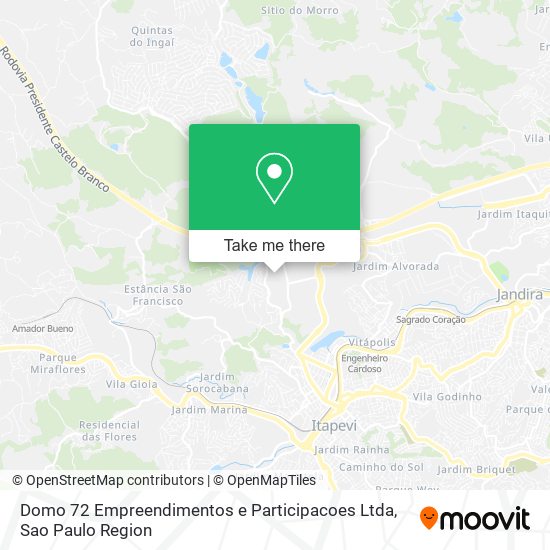 Domo 72 Empreendimentos e Participacoes Ltda map