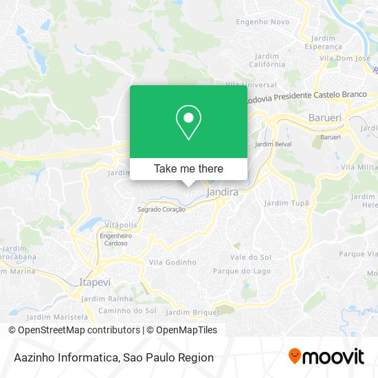 Mapa Aazinho Informatica