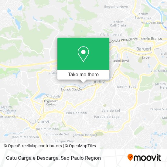 Mapa Catu Carga e Descarga