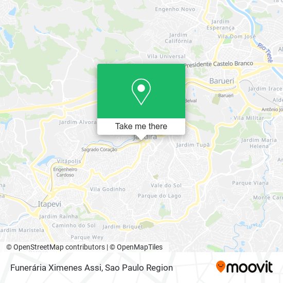 Funerária Ximenes Assi map