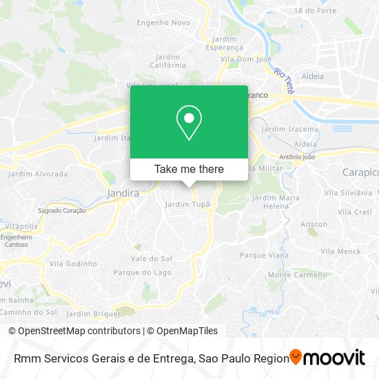 Mapa Rmm Servicos Gerais e de Entrega