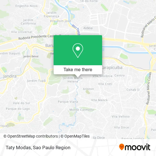 Mapa Taty Modas