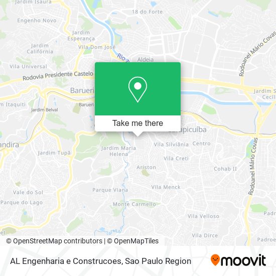 AL Engenharia e Construcoes map