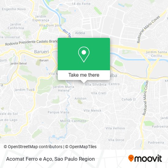 Acomat Ferro e Aço map