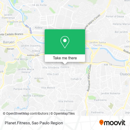 Planet.Fitness map