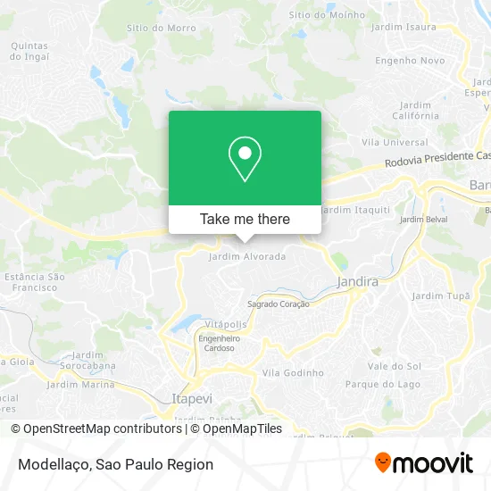 Modellaço map