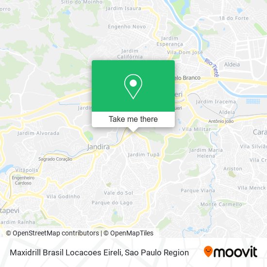 Maxidrill Brasil Locacoes Eireli map