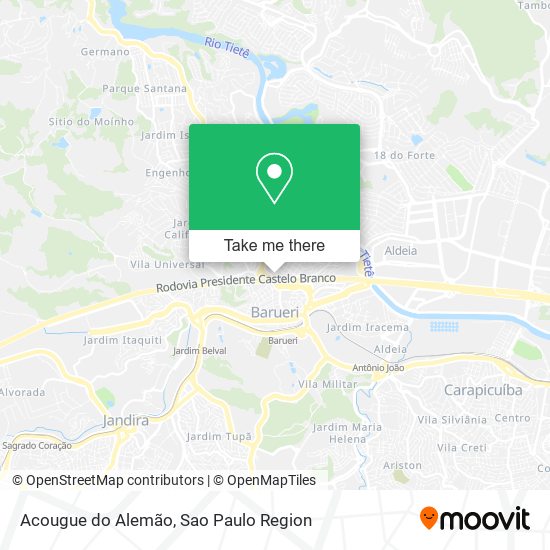 Acougue do Alemão map