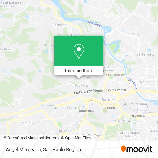 Mapa Angel Mercearia