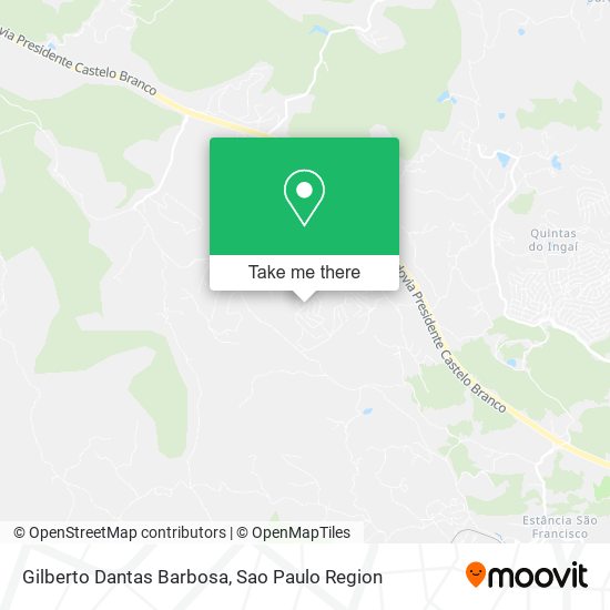 Gilberto Dantas Barbosa map