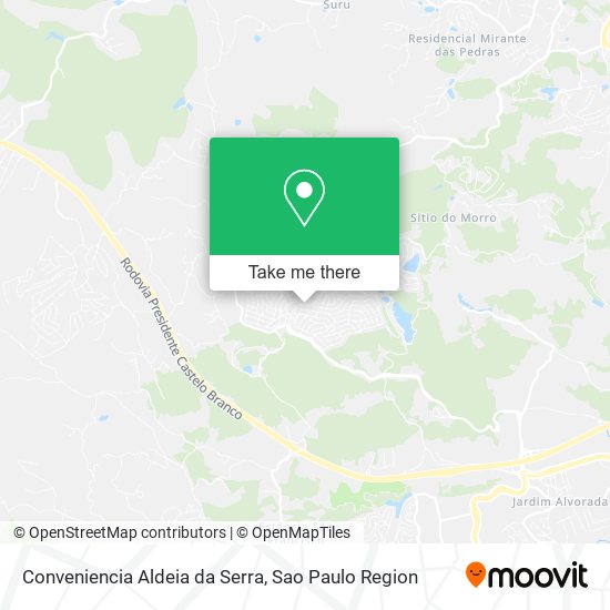 Conveniencia Aldeia da Serra map