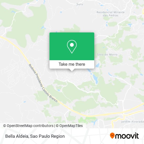 Mapa Bella Aldeia