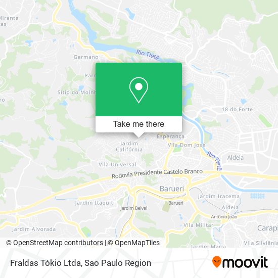 Fraldas Tókio Ltda map