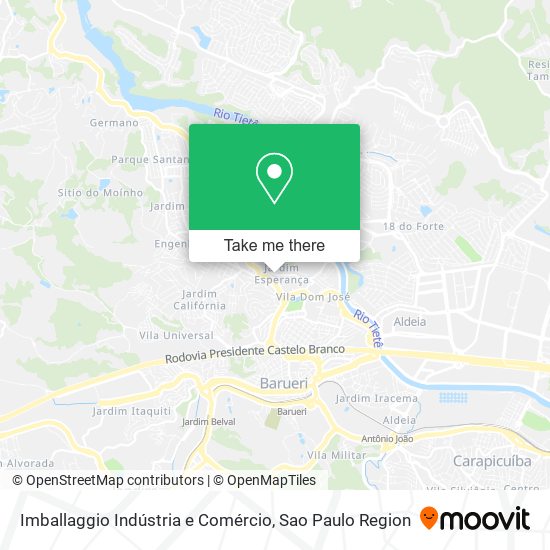 Imballaggio Indústria e Comércio map