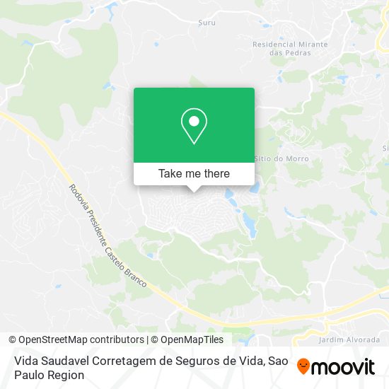 Mapa Vida Saudavel Corretagem de Seguros de Vida