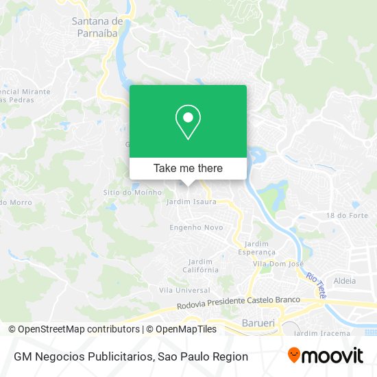 GM Negocios Publicitarios map