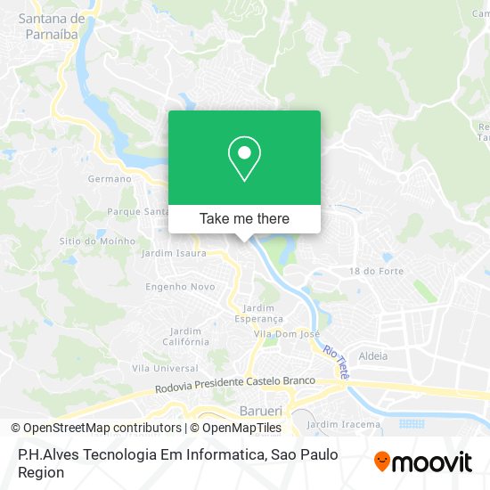 P.H.Alves Tecnologia Em Informatica map