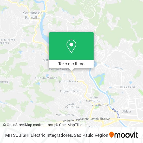 MITSUBISHI Electric Integradores map