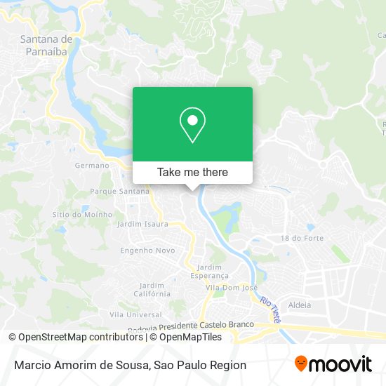 Marcio Amorim de Sousa map