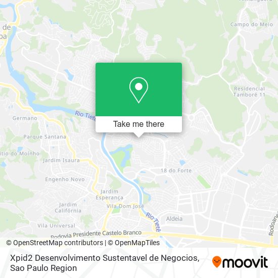 Mapa Xpid2 Desenvolvimento Sustentavel de Negocios