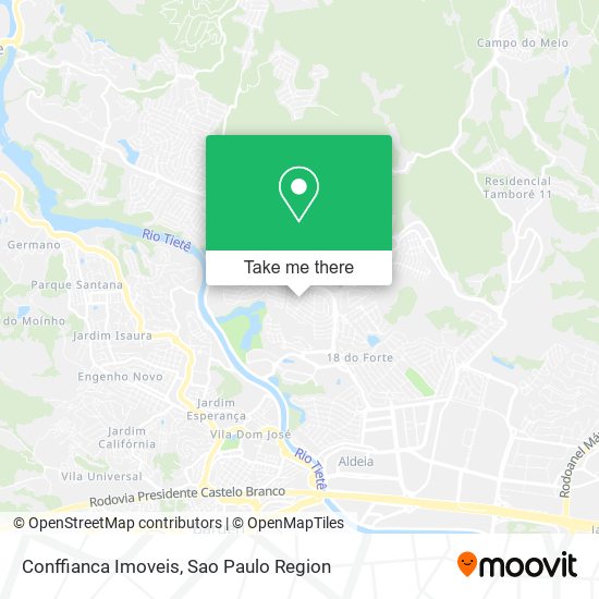 Conffianca Imoveis map