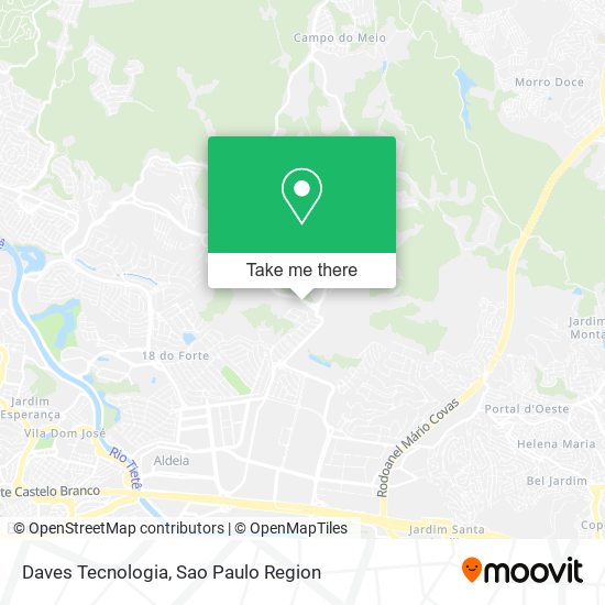 Daves Tecnologia map