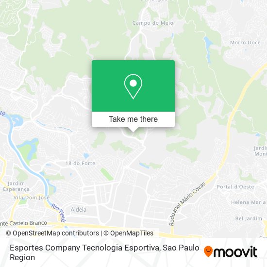 Mapa Esportes Company Tecnologia Esportiva